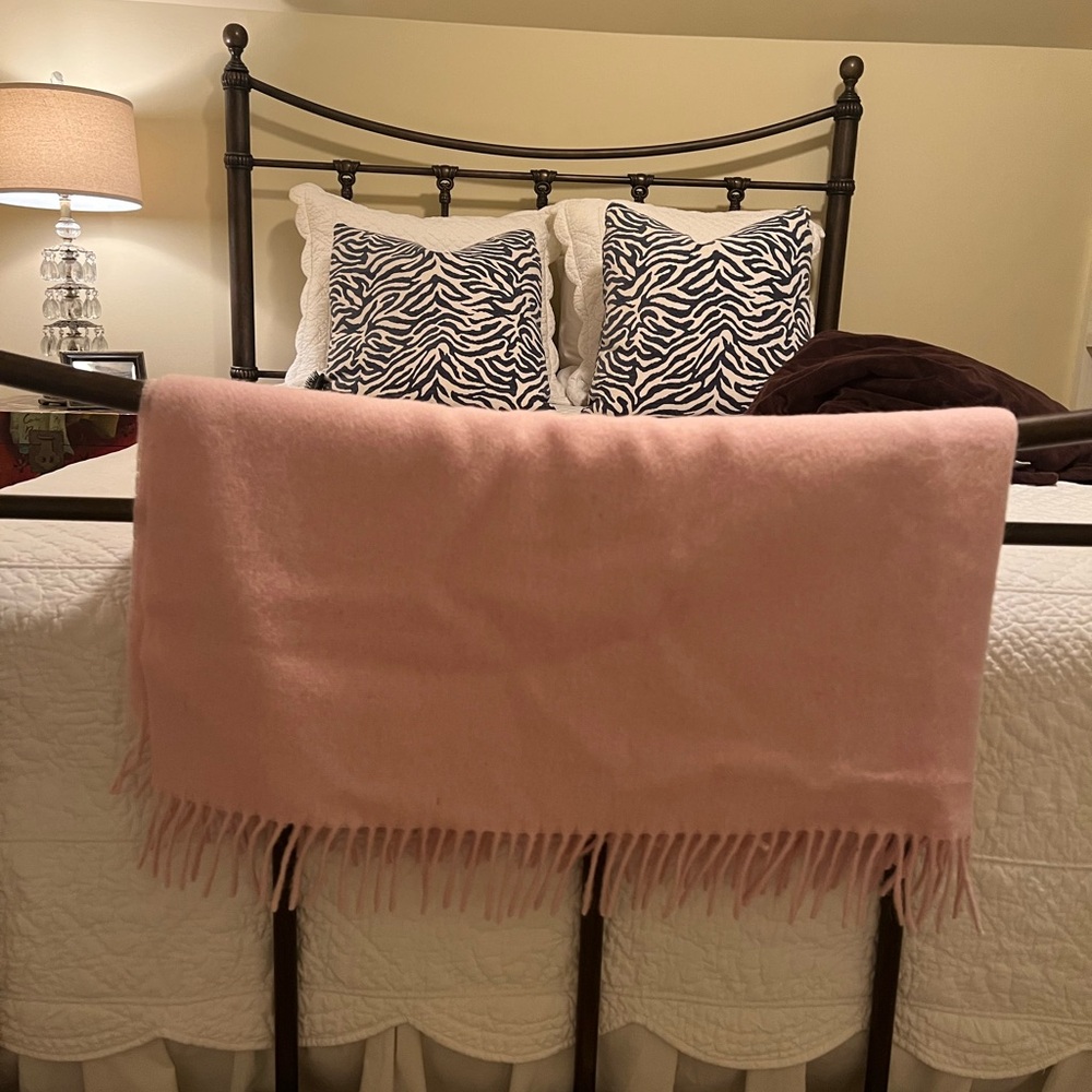 Alicia Adam’s Alpaca Blush Throw Blanket